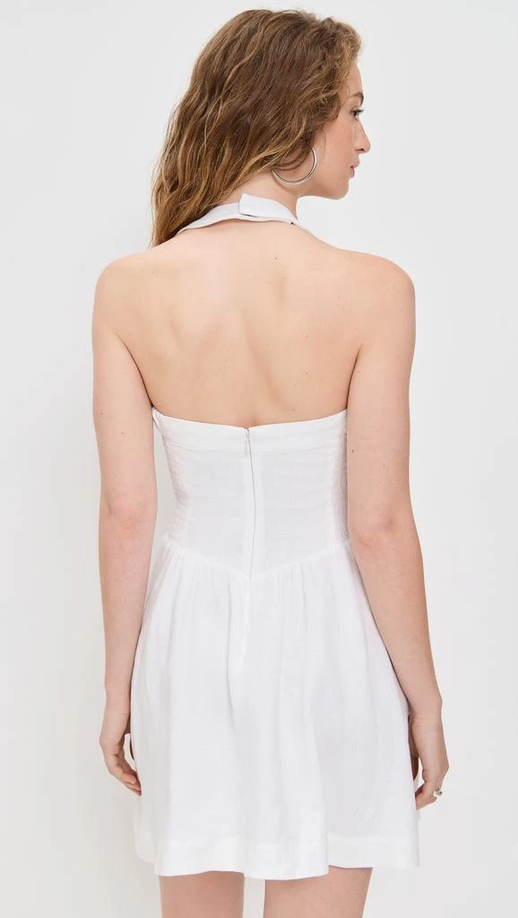 knee length dresses for ladies Rent The Casette Floral Linen Maxi Dress By Reformation main image 0