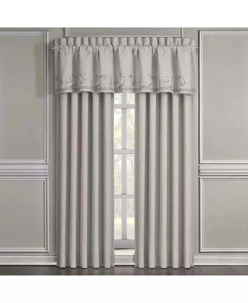 J Queen New York Angeline Straight Window Valance, 21.25" x 88" 3