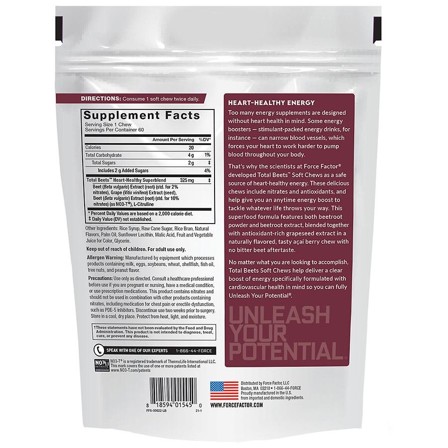 Force Factor Total Beets Chews