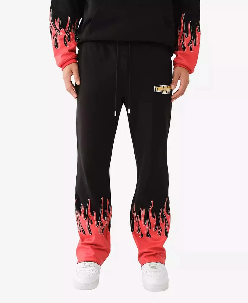 True Religion Men's Moto Flame Sweatpants 1