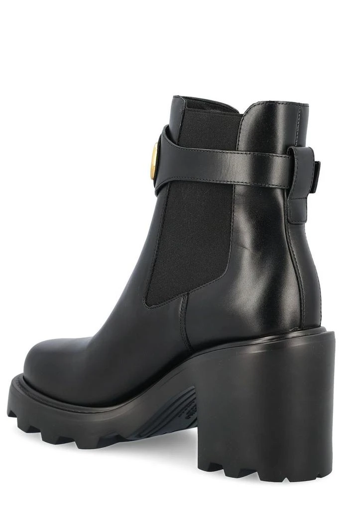Valentino Valentino VLogo Signature Round Toe Ankle Boots 3