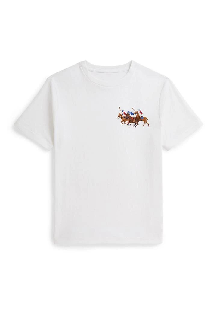 Ralph Lauren Boys 8-20 Triple-Pony Cotton Jersey T-Shirt