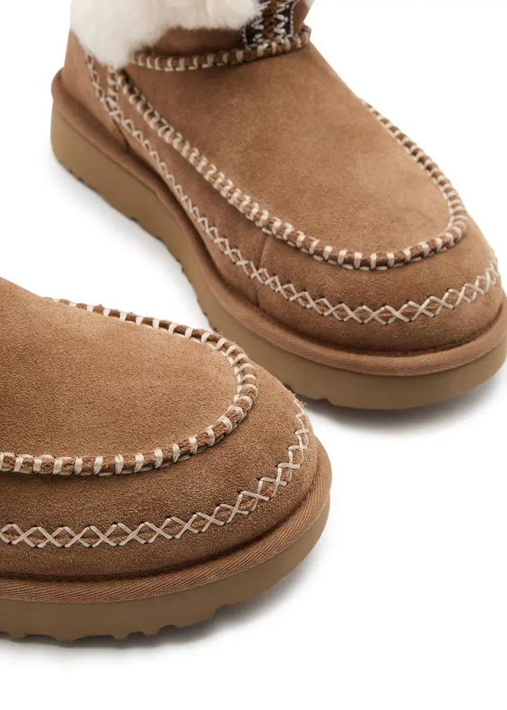 UGG Classic Ultra Mini Alpine suede ankle boots 4