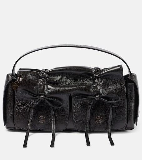 Acne Studios Multipocket leather shoulder bag 1