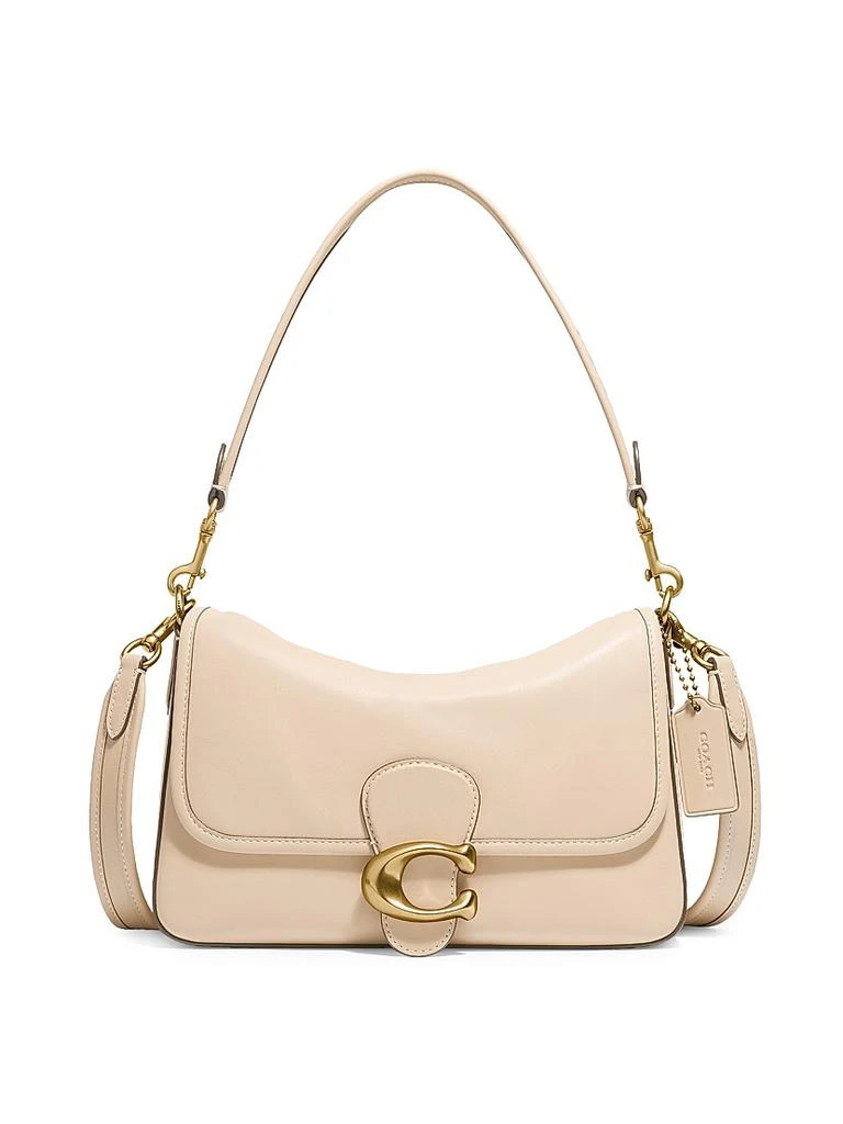 Soft Tabby Calf Leather Shoulder Bag – On Sale Now with Up to 31