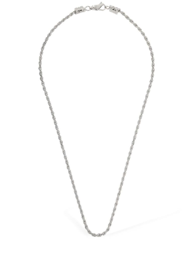 EMANUELE BICOCCHI Thin Rope Chain Necklace