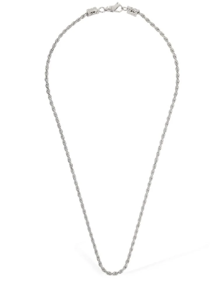 EMANUELE BICOCCHI Thin Rope Chain Necklace 1