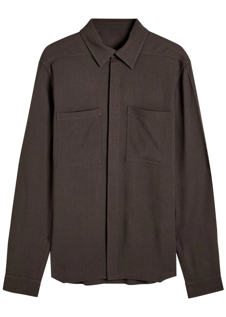 Rick Owens Work wool shirt 1