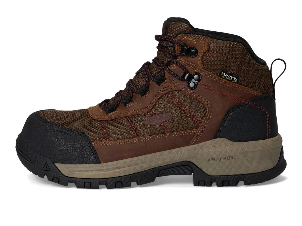 Keen Skokie Waterproof Work Boot (Carbon Toe) 4