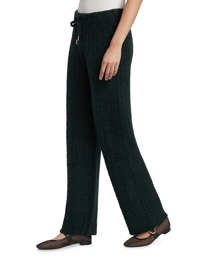 Stellae Dux Cable-Knit Drawstring Sweatpants 4