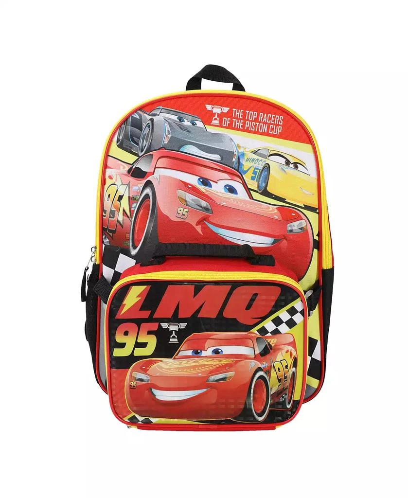 Cars Disney Lightning McQueen 16" #95 2-Piece Backpack & Lunchbox Set 2