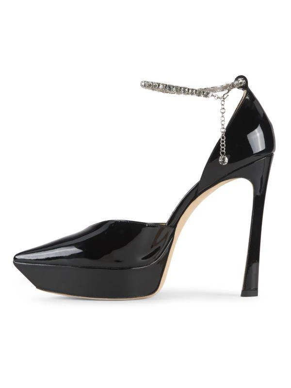 Jimmy Choo Saeda 125MM Leather Pumps 4
