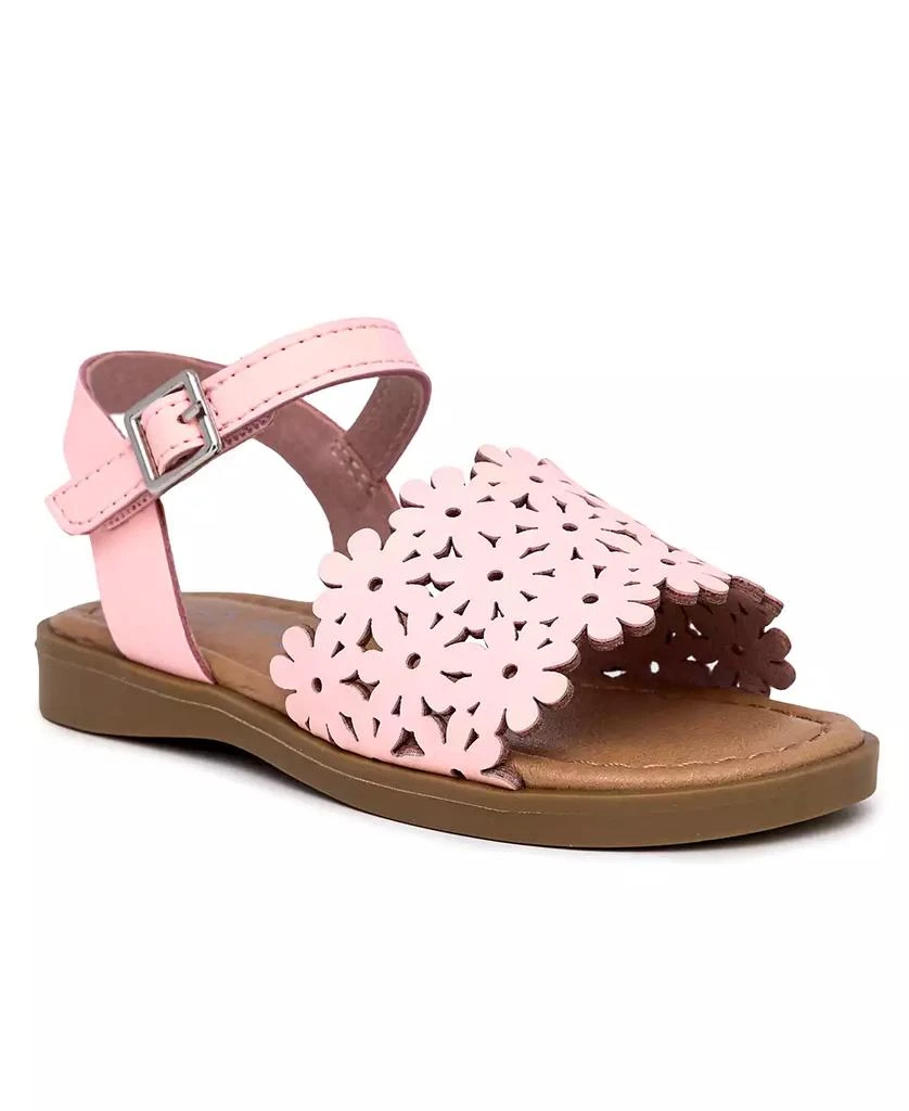 Sugar Toddler and Little Girls Ibby Flat Sandals 1