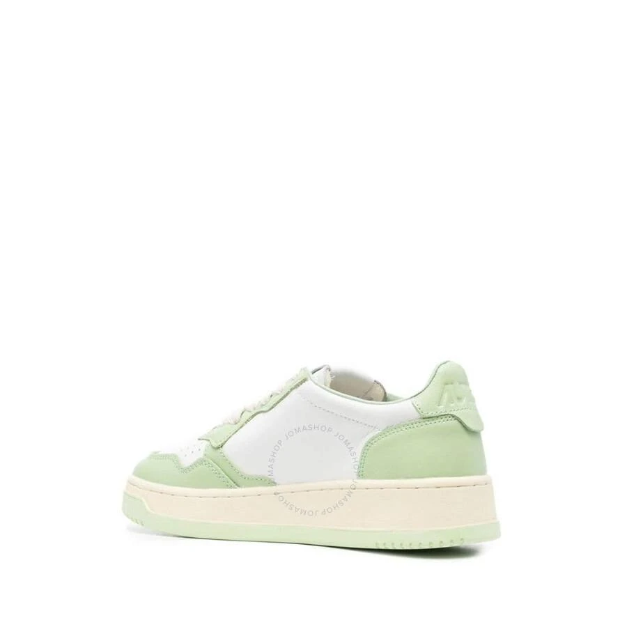 Autry Nile Green Medalist Low-Top Leather Sneakers 3