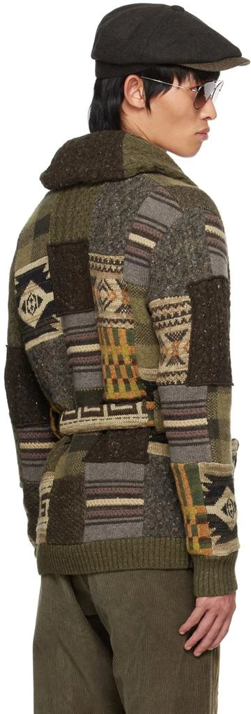 RRL Khaki Ranch Cardigan 3