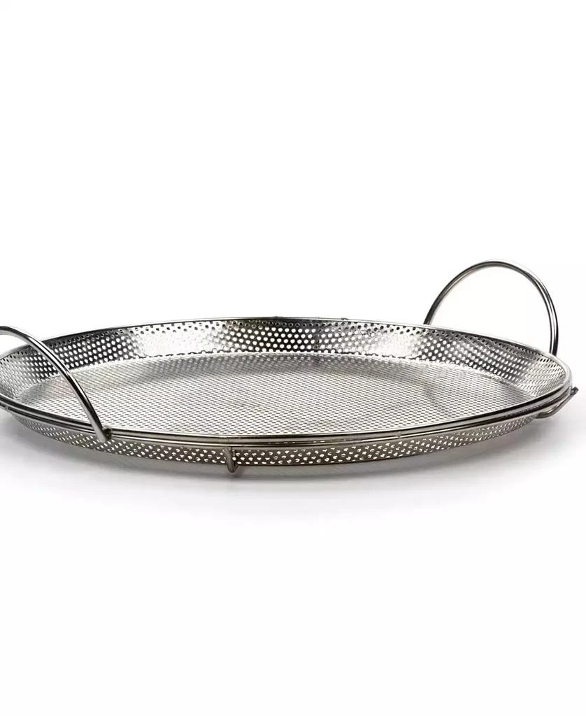 RSVP International Endurance Precision Pierced 11x13x3" BBQ Pizza Pan 1