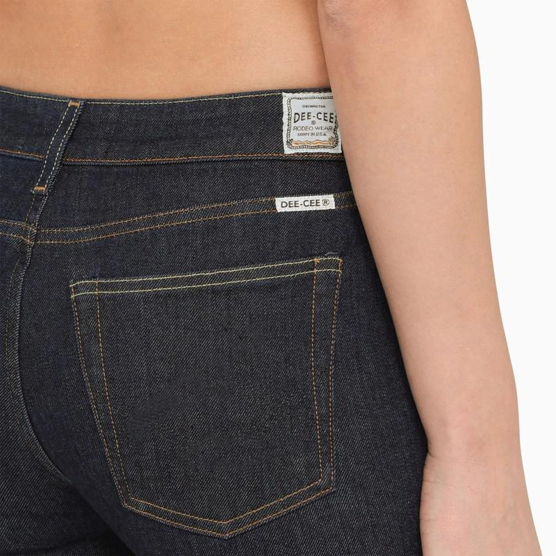 WASHINGTON DC Blue flared jeans in cotton 5