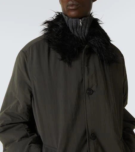 Our Legacy Polar faux fur-trimmed coat 5