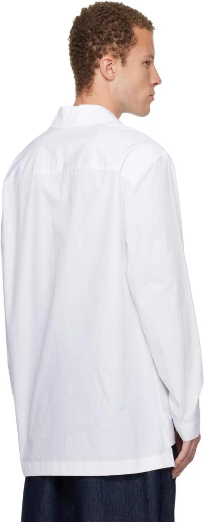 Dries Van Noten White Keyhole Shirt 3