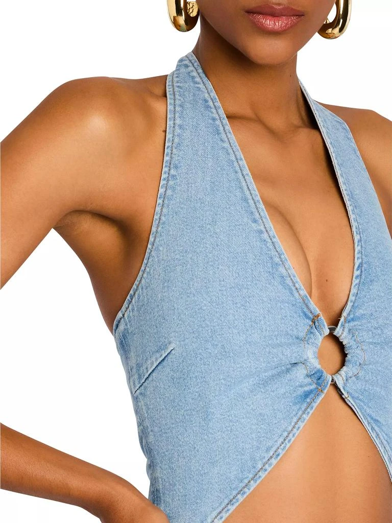 retrofête Kairi Denim Jumpsuit 6
