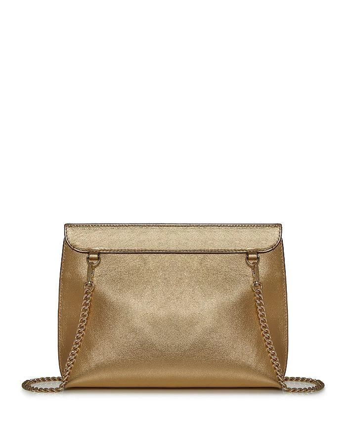 Strathberry Stylist Metallic Gold Tone Leather Crossbody 7