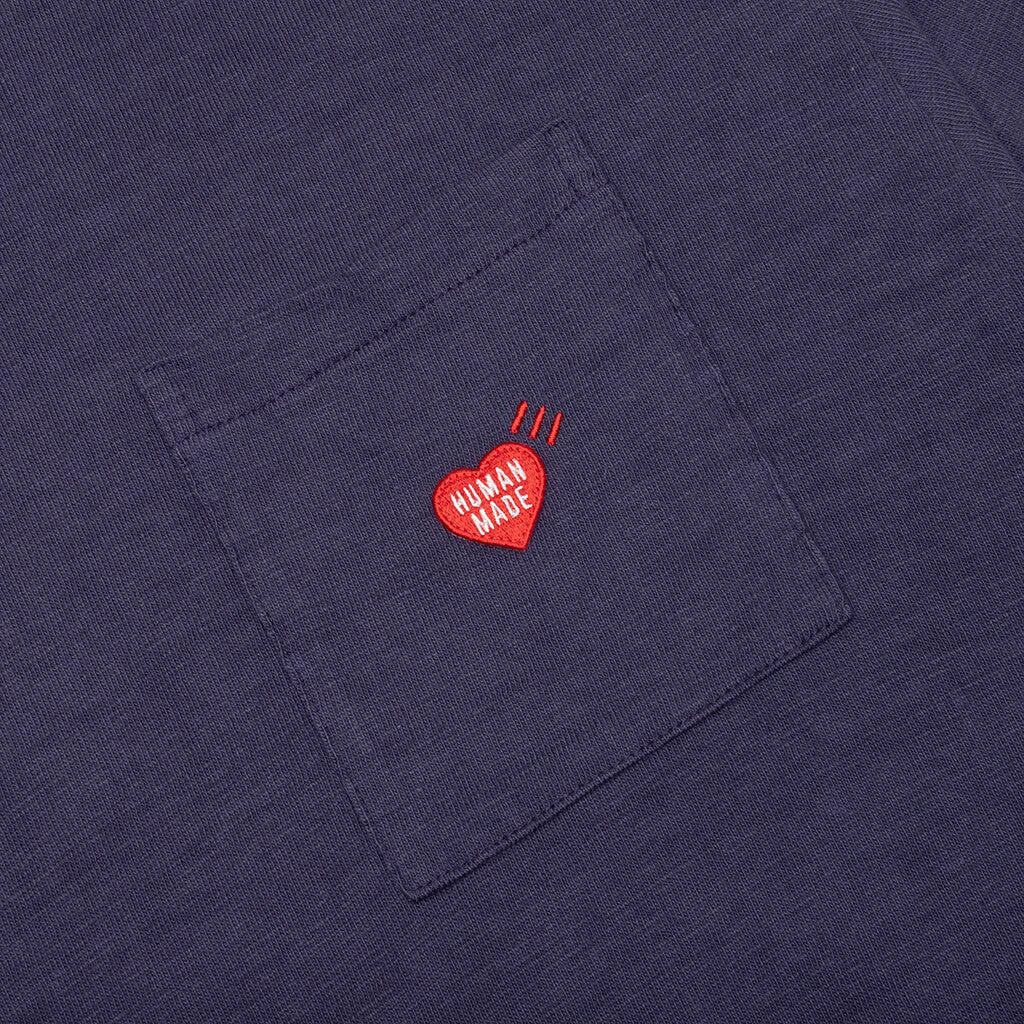 Human Made Pocket T-Shirt #2 - Navy 4