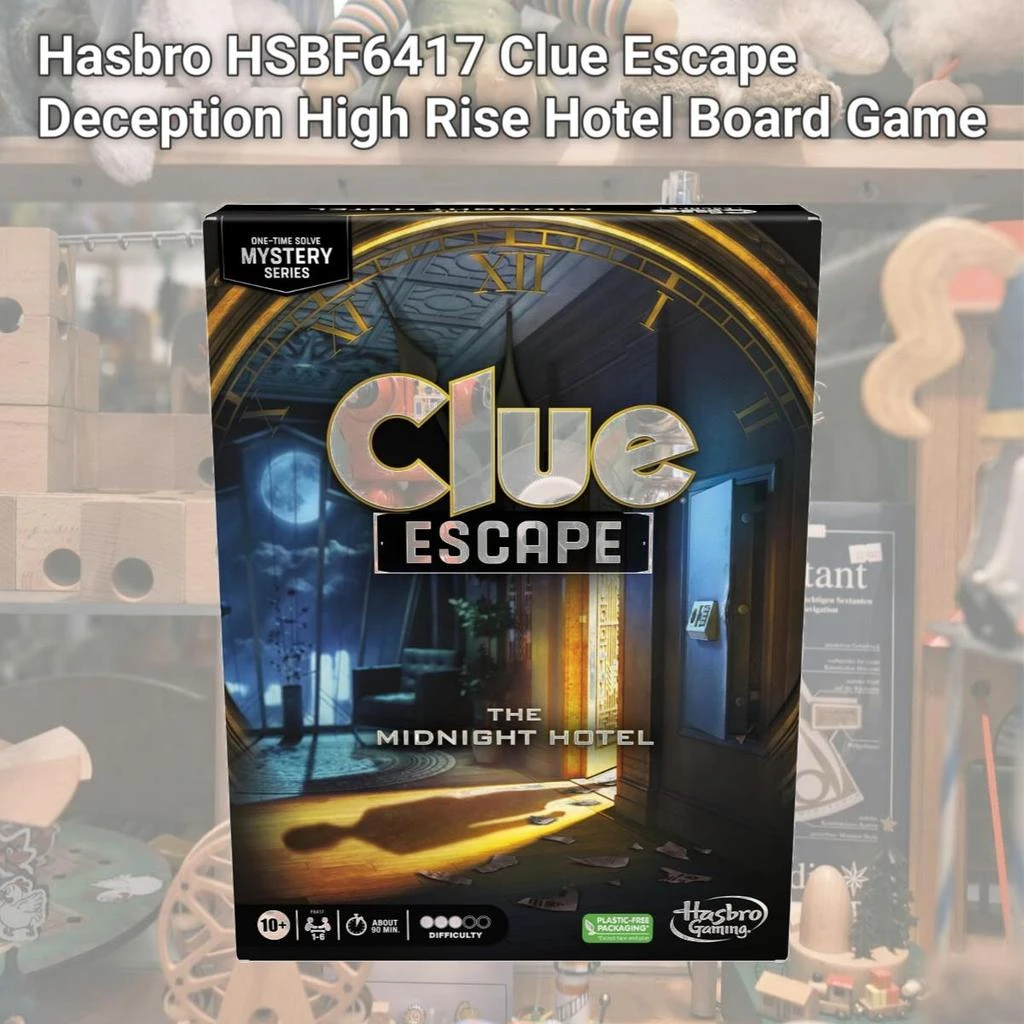 Hasbro Clue Escape Deception High Rise Hotel Board Game 2
