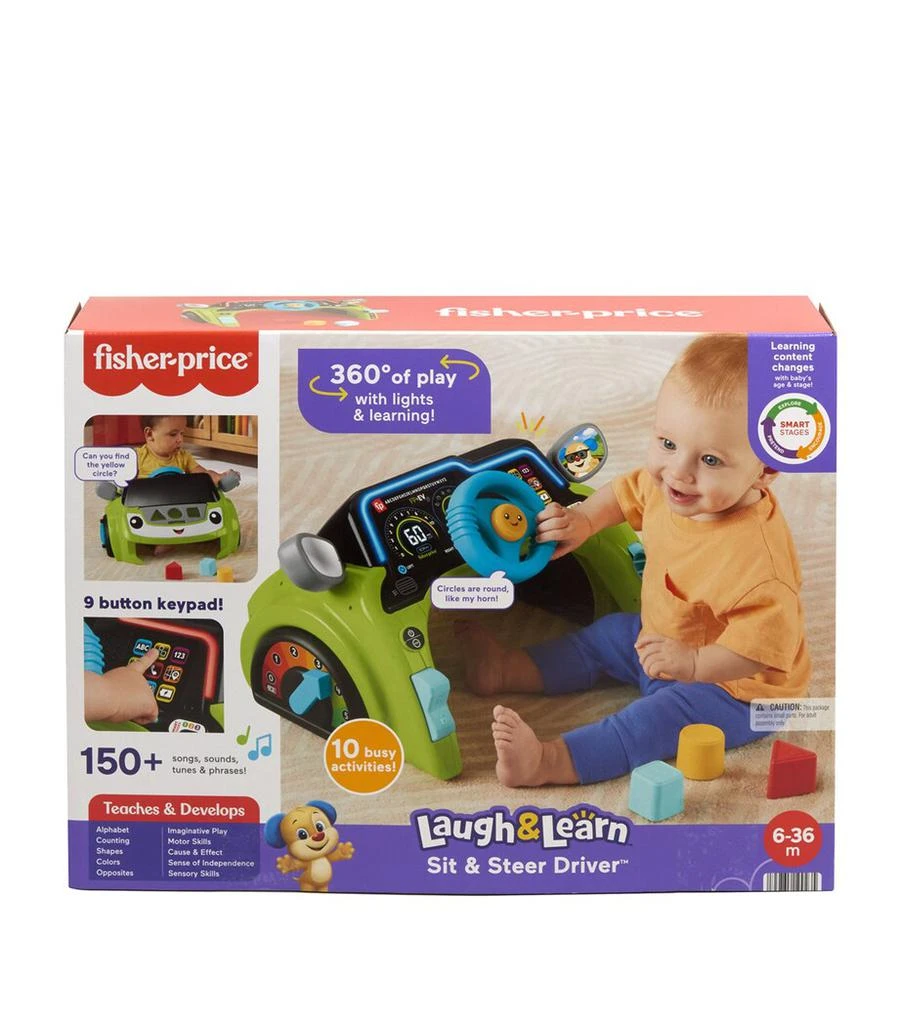 Fisher Price Laugh & Learn Sit & Steer Driver 6