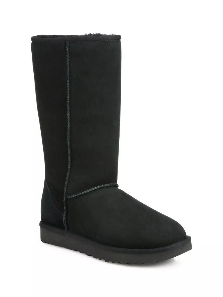 UGG Classic Tall II Shearling-Lined Suede Boots 1