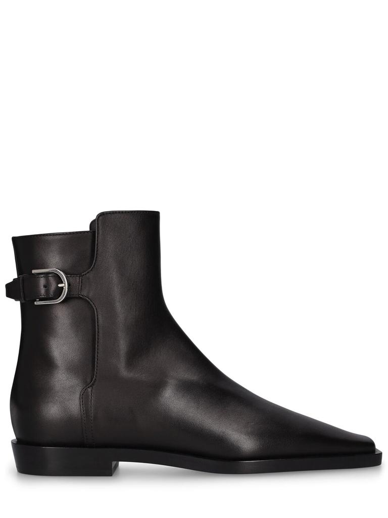 Totême 20mm The Belted Leather Boots
