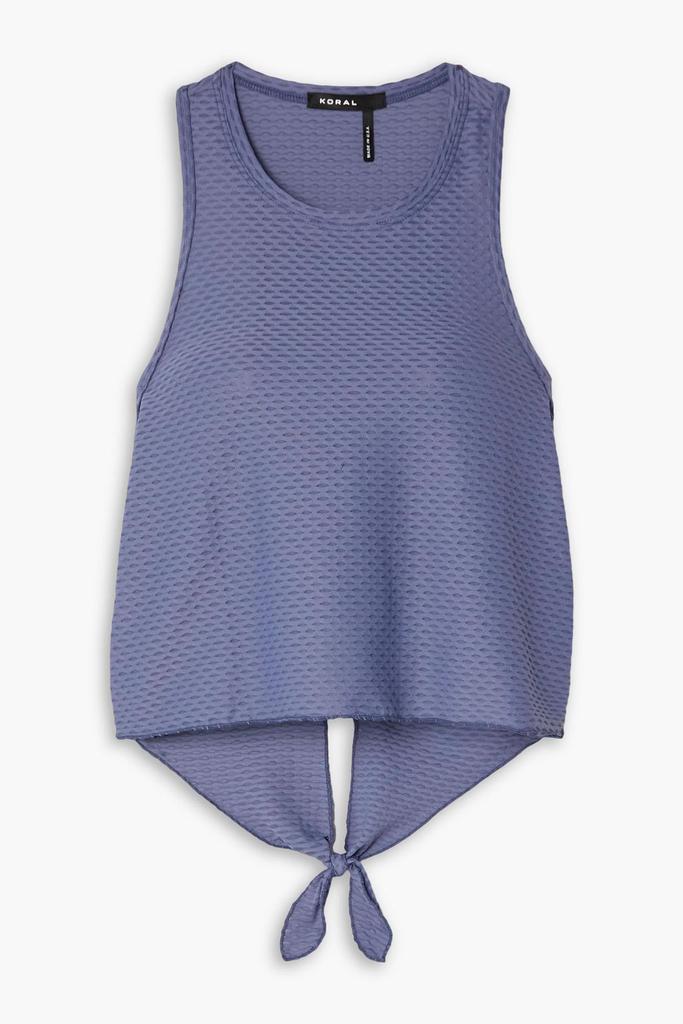 Koral Raegan stretch-jacquard tank