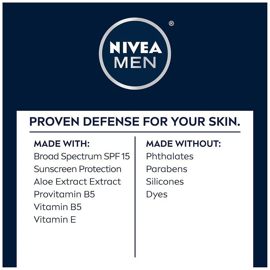 Nivea Maximum Hydration Face Lotion with Broad Spectrum SPF 15 Sunscreen for Men 10