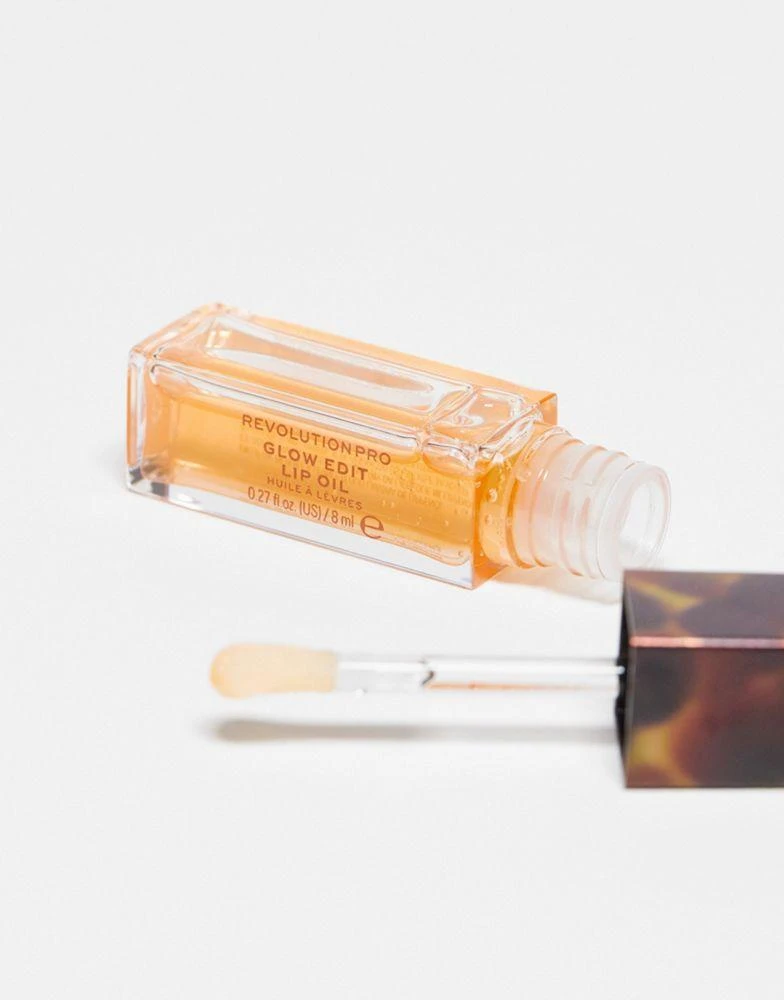 Revolution Pro Revolution Pro Glow Edit Lip Oil Soleil Orange 3