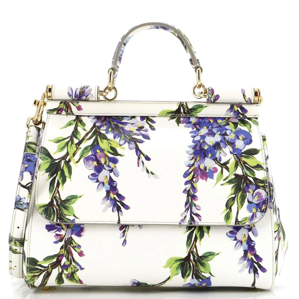 Dolce & Gabbana Miss Sicily Bag Printed Leather Medium 1
