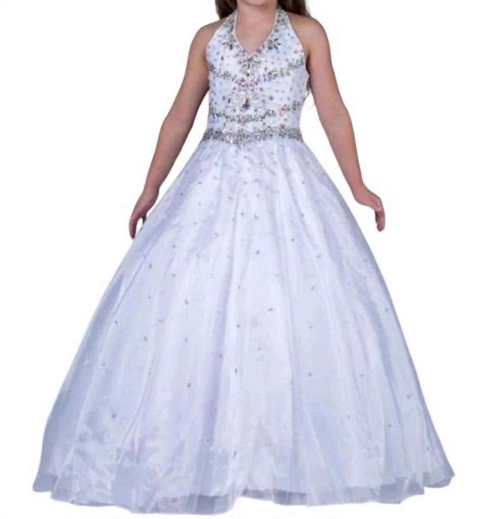 Little Rosie Little Rosie - Girl
s Long Pageant Dress