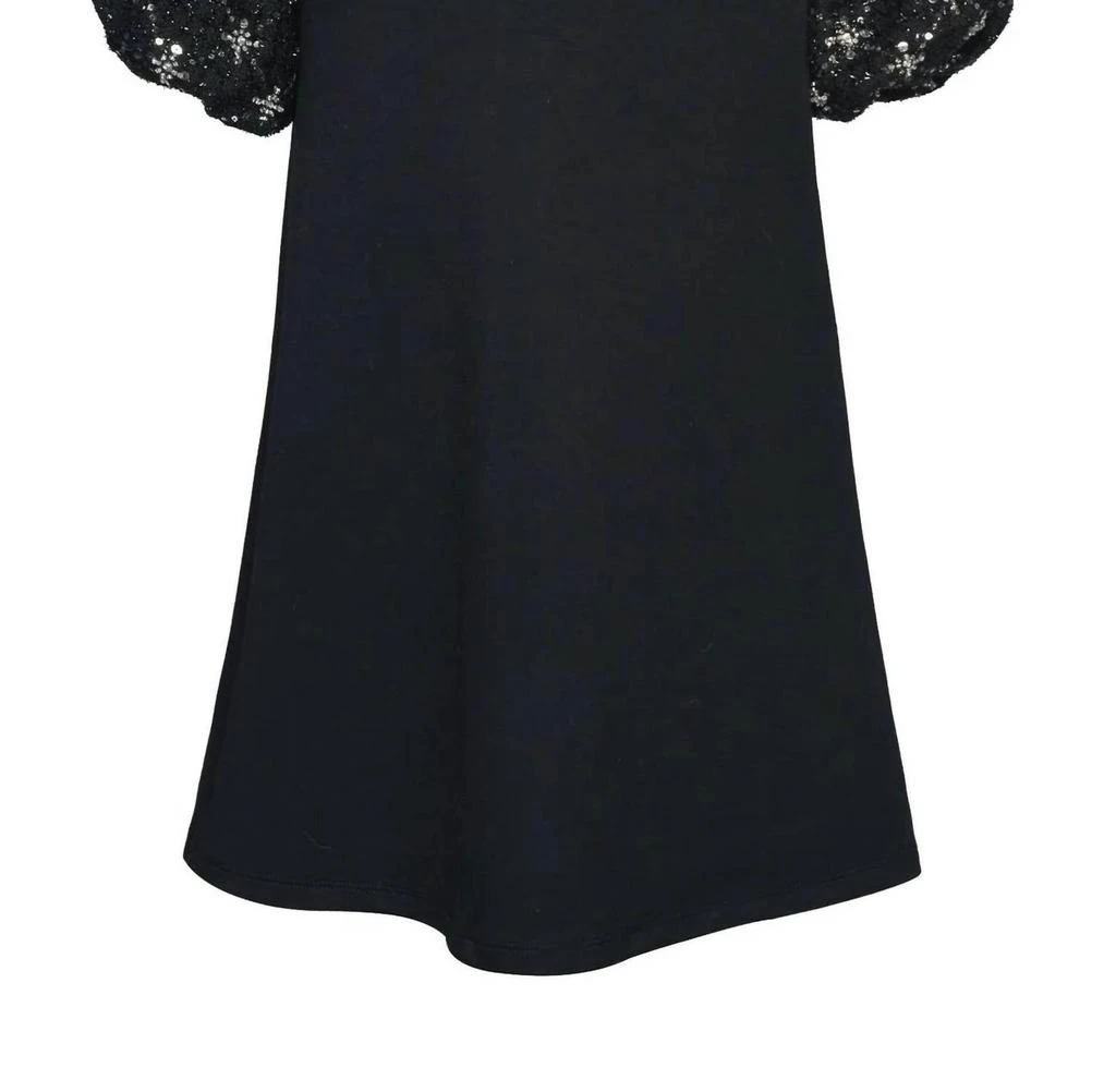 Hannah Banana Hannah Banana - Girl's Beaded Bubble Sleeve Shift Dress 1