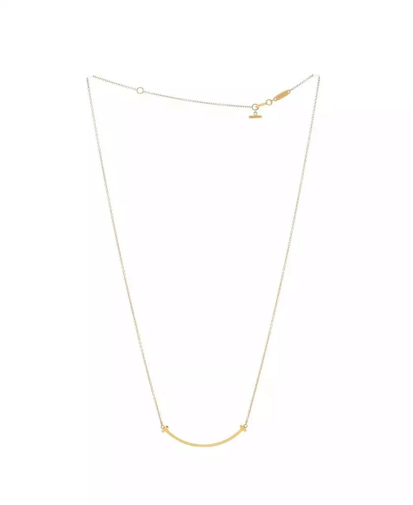 Pre-Owned Tiffany
Co T Smile Pendant Necklace 3