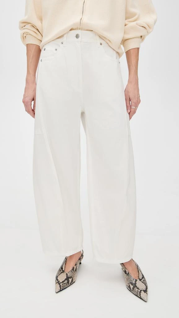 Tibi Petite Spring Denim Sid Jeans 7