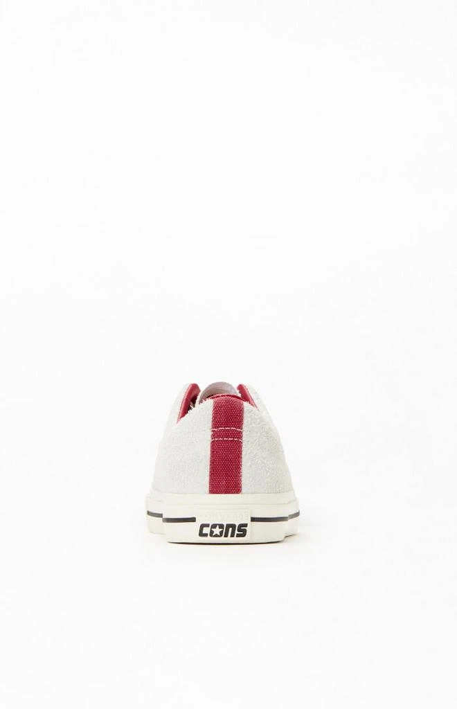 Converse Gray One Star Pro Suede Shoes 3