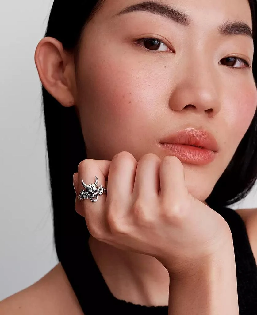 PANDORA Sterling Silver Stranger Things Hellfire Club Ring 3