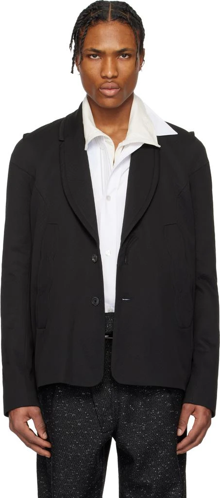 Kiko Kostadinov Black Ostro Blazer 1