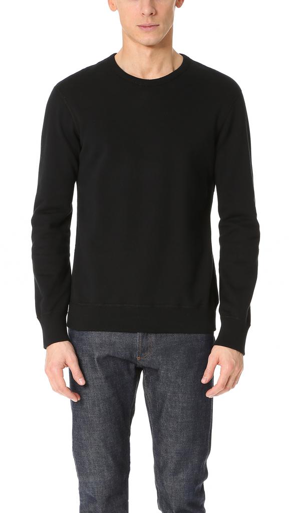 REIGNING CHAMP Midweight Terry Slim Crewneck Sweatshirt