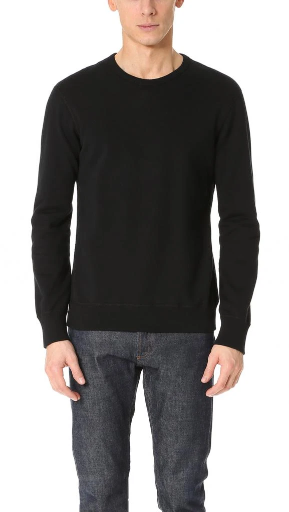 REIGNING CHAMP Midweight Terry Slim Crewneck Sweatshirt 1