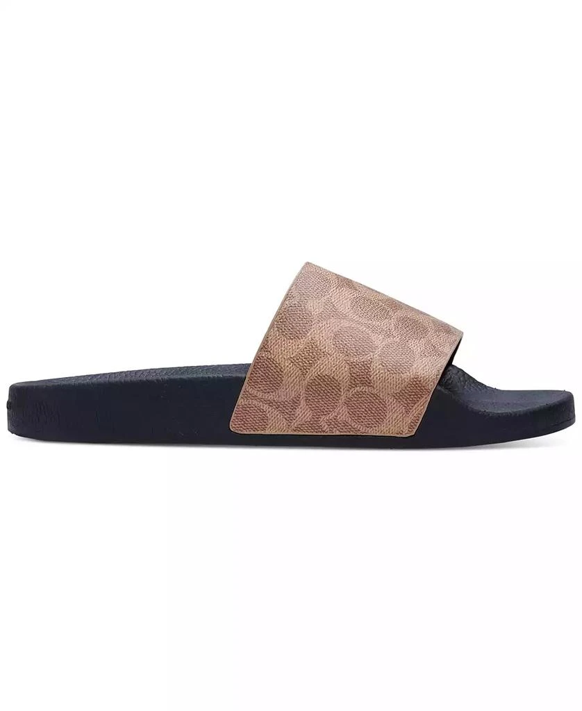Coach Men's Signature Coated Canvas Pool Slide 2