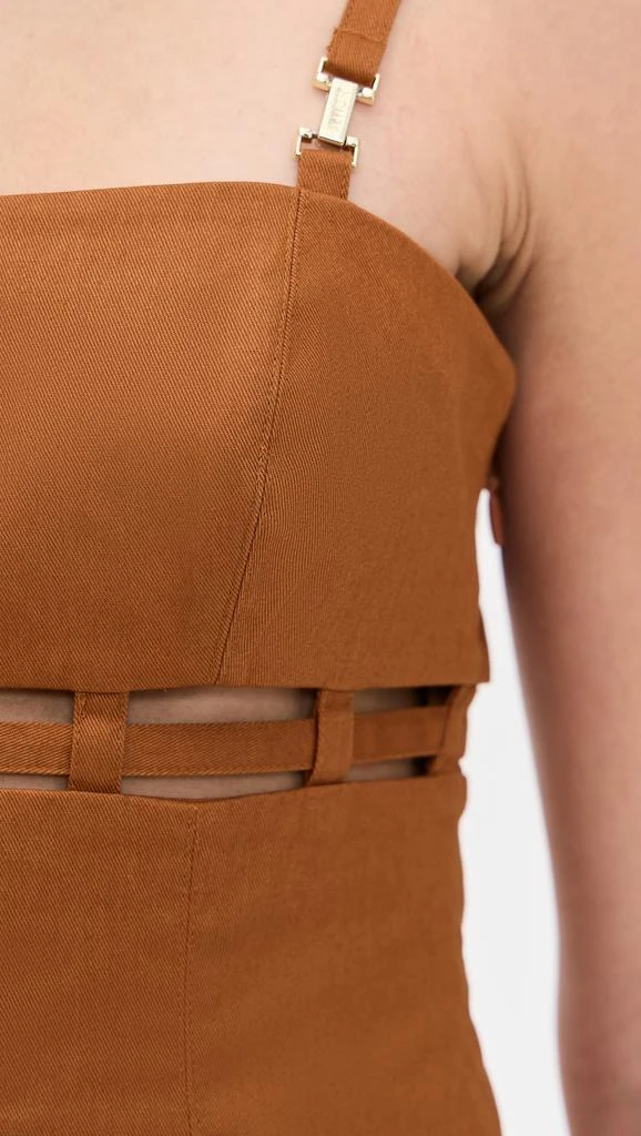 AMUR Rei Twill Mini Dress 6