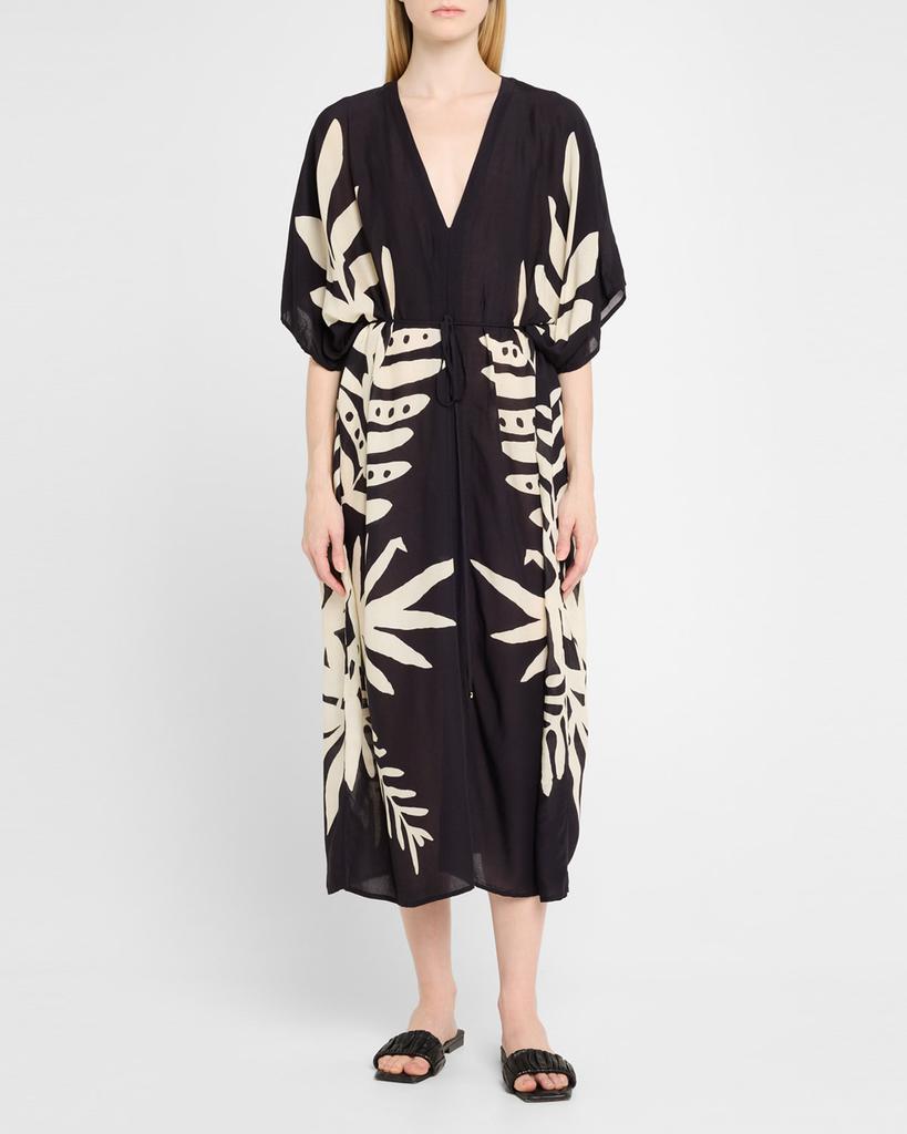 LENNY NIEMEYER Jungle Frame Kaftan Maxi Dress