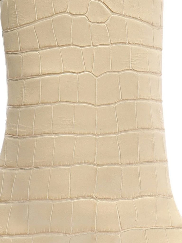 Schutz Maryana Crocodile-Embossed Leather Knee-High Boots 4