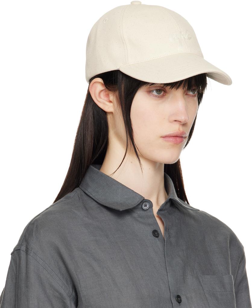 A.P.C. Off-White Charlie Chainette Baseball Cap