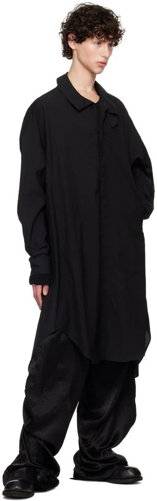 Julius Black High Neck Shirt 4