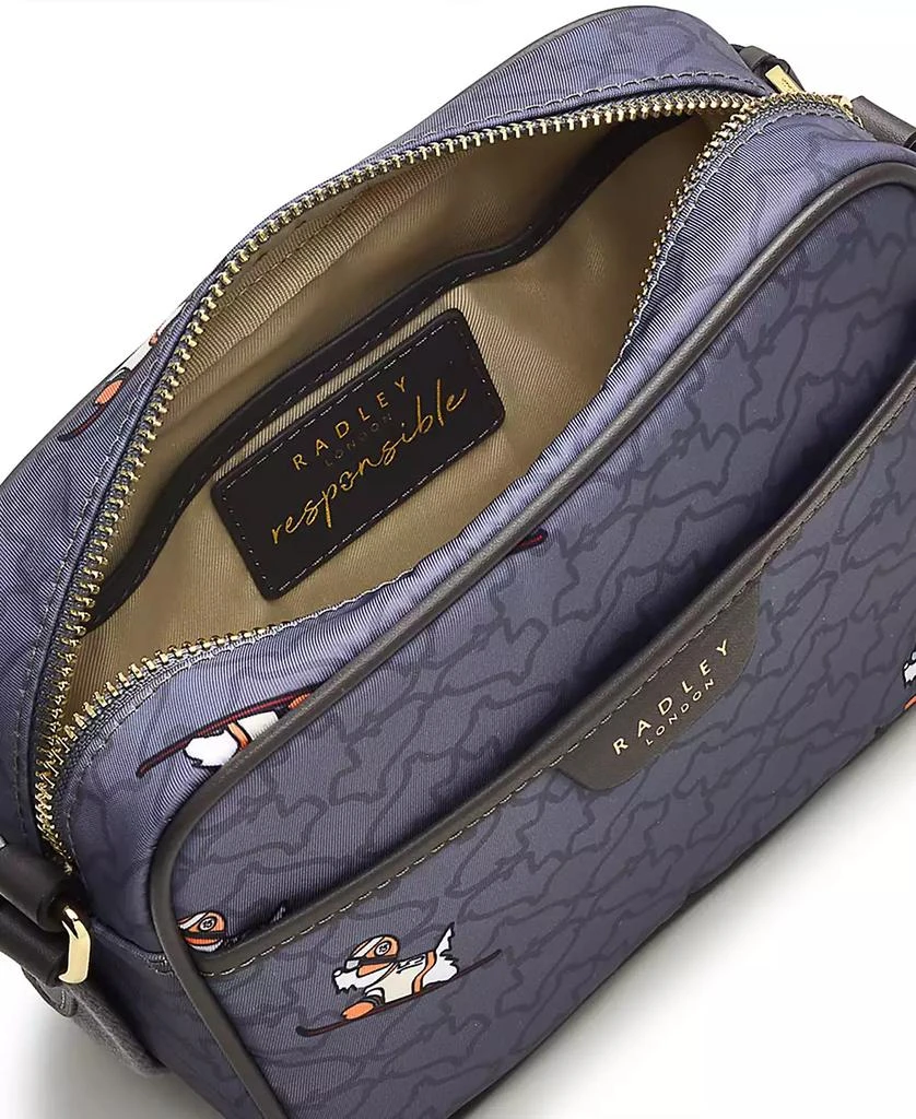Radley Heirloom Ski Dog Polyester Mini Zip Top Crossbody 3